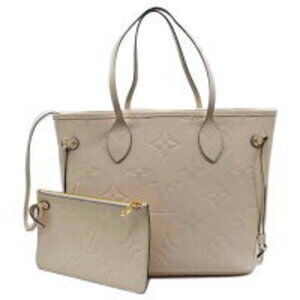 Louis Vuitton Neverfull Empreinte Cream